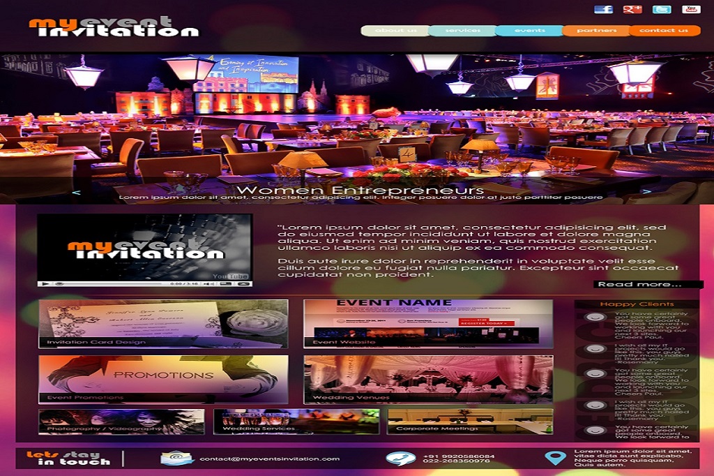 Event Website